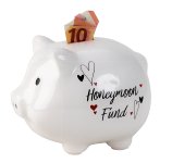 Sparschwein "Flitter-Geld/Honeymoon