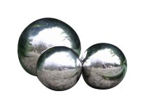 ball stainless steel silver d=6cm