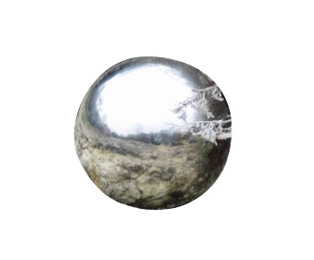 ball stainless steel silver d=10cm