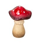 Fly agaric standing h=9,5cm w=6,5cm