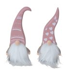 Wooden sleeping gnomes with white beard
