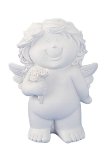 Baby angel standing with rose h=9,5cm