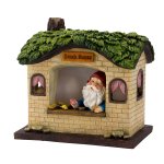"Snack House" with dwarf and solar light