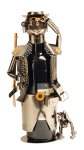 Metal wine-bottleholder 'hunter' h=32cm