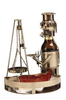 Metal beer-bottleholder 'Saarland grill'