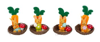 Easter Rabbit Decoration with egg,