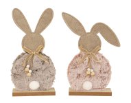 Felt easter rabbit for standing with