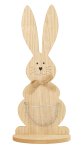 Wooden easter rabbit for standing with