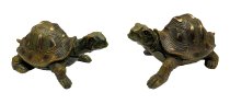 Schildkröte h=9cm b=18+19cm sort.