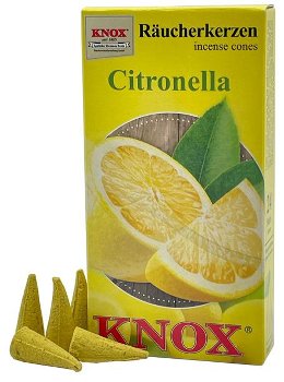 KNOX incencse cones "Citronella",