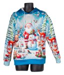 XMAS hooded sweatshirt childre Size