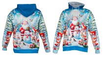 XMAS hooded sweatshirt childre Size