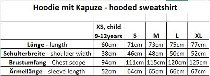 XMAS hooded sweatshirt childre Size
