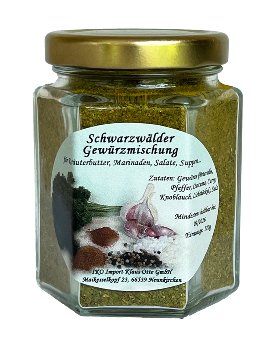 Herb butter-steak spice in 120g-jar