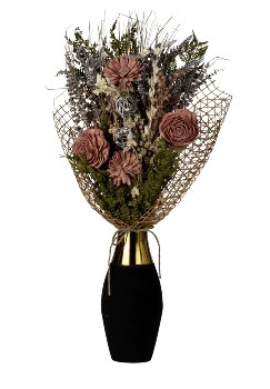 Trocken-Blumenstrauß zum Hängen h=55cm