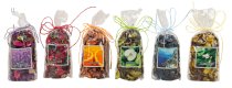 Potpourri bags h=18cm w=8cm colorful