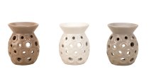 Oil burner 2x white,1x grey,1x taupe