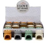 Mini-Oilburner h=8cm d=6,5cm asst. in