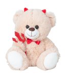 Plush bear "Devil" h=30cm