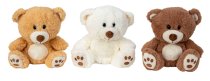 Plushbear "Cutie" sitting h=20cm asst.
