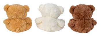 Plüschbär "Knuffi" sitzend h=20cm sort.
