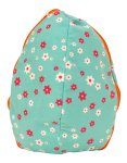 Plush chick in fabric cover egg shape