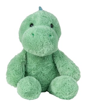Plüsch Drache grün h=32cm