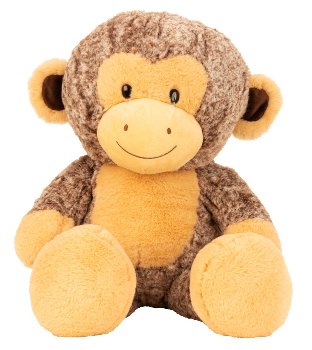 Plush monkey brown h=57cm