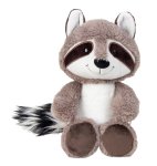 Raccoon grey sitting h=28cm