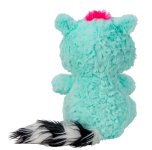 Waschbär türkis sitzend h=28cm