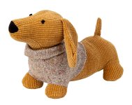 Tür-Stopper Hund mit Pullover h=22cm
