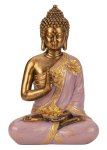 Buddha "purple/lilac" h=31,5cm w=21cm