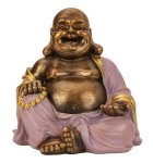 Buddha with big belly "purple/lilac"