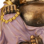 Buddha with big belly "purple/lilac"