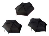 Pocket Umbrella h=58cm d=100cm black