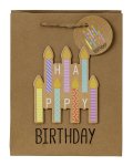 Geschenktüte 3D "Happy birthday"