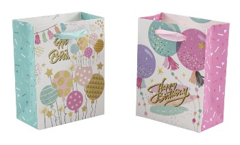 Geschenktüte "Happy birthday" mit