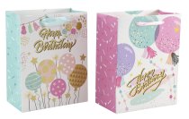 Geschenktüte "Happy birthday" mit