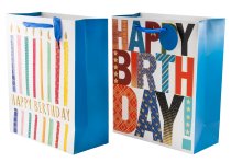 Geschenktüte "Happy birthday" mit