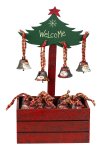 Metall Xmas Bells f. hanging h=3cm