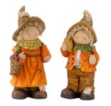 Autumn figurine boy/girl standingh=58cm