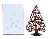 Wooden X-mas Tree h=38,5cm w=24,5cm,