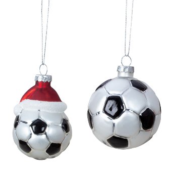 Weihnachtsbaumhänger "Fußball",