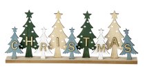 Wooden Xmas decoration "Christmas" with