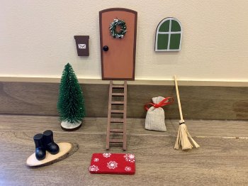 Gnome Door Set, 10pcs in PVC box (door