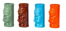 Tiki ceramic cocktail mug