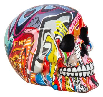 Totenkopf "Art-Color" h=12cm b=15cm