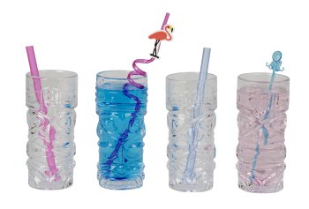 Tiki Cocktail Glas h=16,8cm d=7,3cm