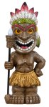 Hawaii tiki figure with solar light