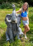 Elephant h=118cm w=53cm d=85cm